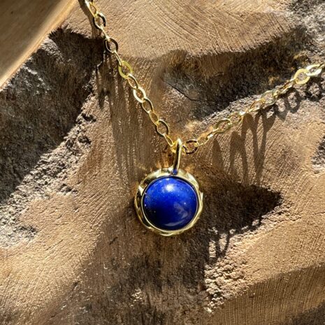 Collier pierre de naissance lapis lazuli_2
