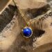Birthstone necklace lapis lazuli_2