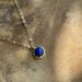 Birthstone necklace lapis lazuli_3