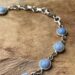 Ayita - Armband met blauwe owyhee opaal-2
