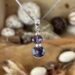 Jewelery set with amethyst facet-3