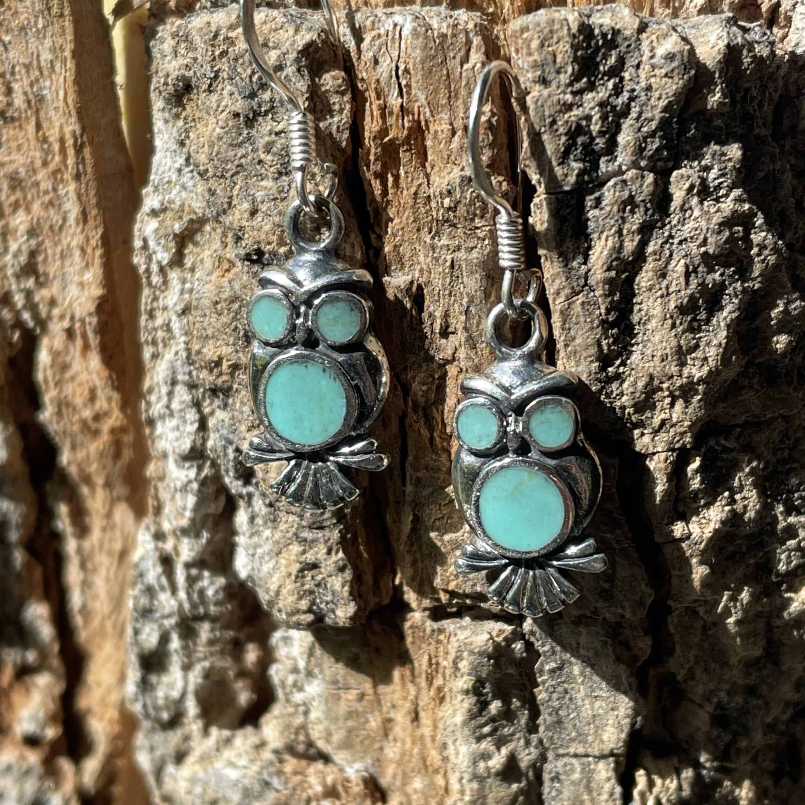 earrings with owls