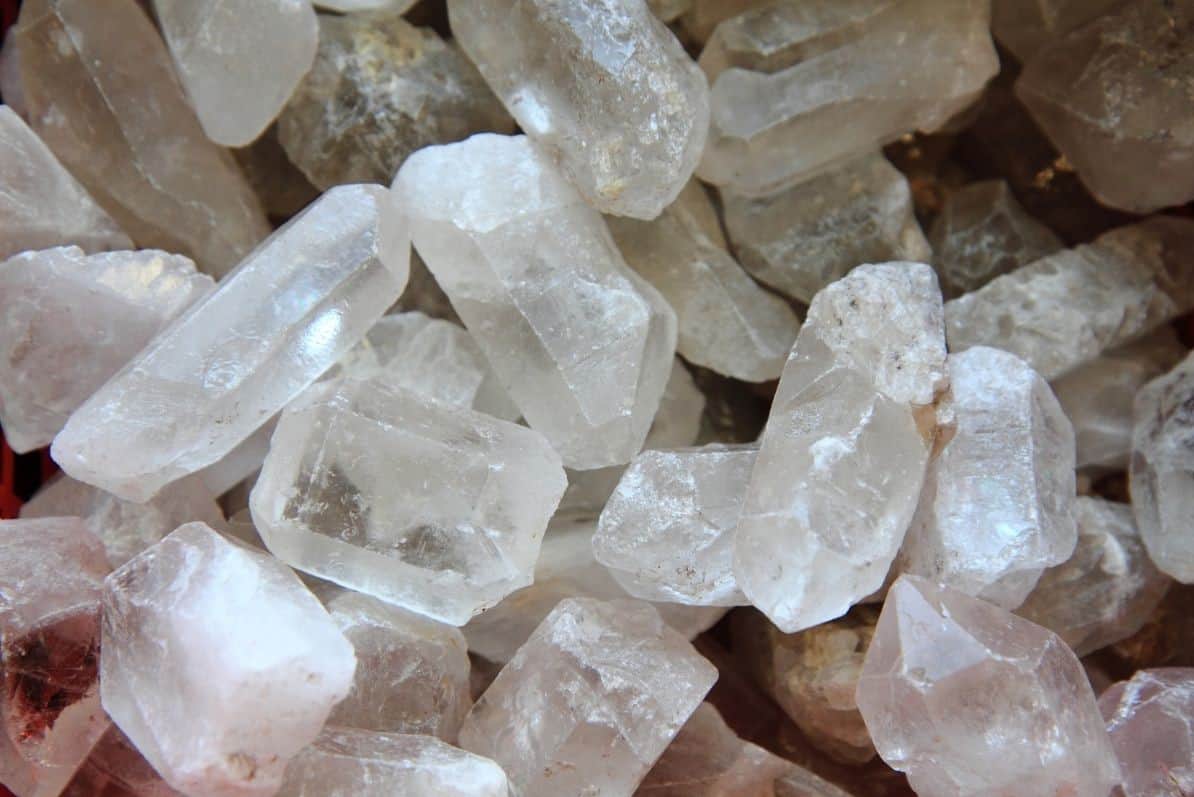 Crystal quartz colors