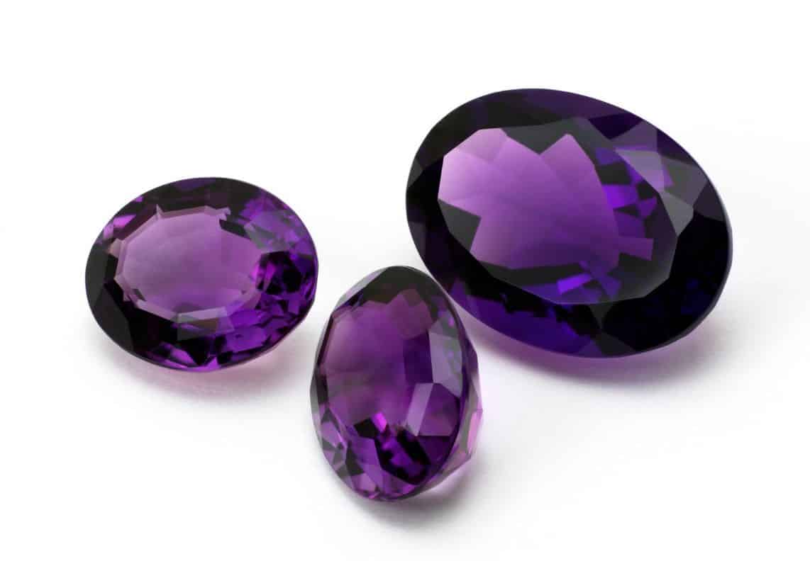 purple gemstone